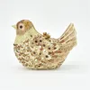 Kvällspåsar Den senaste designen Kvinnlig bröllopkoppling Bag Brudfärg Diamond Plånbok Handväska Animal Bird Handgjorda med kedja