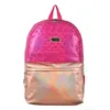 Школьные сумки водонепроницаемые ПВХ обратимые блестящие голографические лазерные сумки высокая средняя и модная рюкзак для подростков для девочек -детей