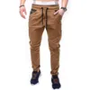 Pantaloni da uomo Cintura grande con cordino con cuciture mimetiche Casual Drak22