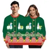 Heren Hoodies Sweatshirts 2023 Twee personen Ugly Sweater Xmas Paren Pullover Romanisatie Kerstmouse Top Shirt Ropa Hombre