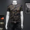 2023 Diseñadores para hombre Camiseta Hombre Camisetas para mujer Diseñador con letras Imprimir Mangas cortas Camisas de verano Hombres Camisetas sueltas Tamaño asiático M281D