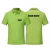 رجال Polos Summer Summer Summer Solid Solid Polo Shirt Design Printed Po Logo Business Permis