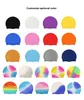 Swimming Cap Silicone Women Men Waterproof Plus Size Colorful Adult Long Hair Sports High Elastic Adults Swim Pool Hat