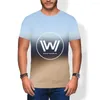 T-shirt da uomo Indumento Abbigliamento Westworld T-shirt Casual Donna Tshirt Stampa Camicia per bambini Top Harajuku Ragazzi Felpe Ragazza Tee