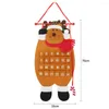 Christmas Decorations Big Deal Advent Calendar Xmas Year Ornaments 3D Felt Tree Home Wall Decoration Snowman