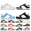 New SB Casual Shoes For Mens Womens dunkssb Triple Pink Panda Black White Rose Whisper Georgetown Photon Dust Medium Curry UNC Syracuse sports trainers sneakers 36-46