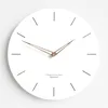 Настенные часы простые современные часы кварц северный тихой офис дизайн моды Living Klokken Wandklokken Room Supplies de50zb