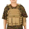 Jaquetas de caça Molle Tactical Vest Military Carrier Men Men Body Armour Equipamento de paintball Acessórios do exército coletes de combate