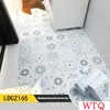 Wallpapers Bathroom Waterproof And Non-Slip Thick Wear-Resistant Ceramic Tile Home Wall Stickers Kitchen Floor Room Decor