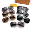 Gafas de sol de diseñador de lujo para hombres, mujeres, gafas de sol cuadradas de marco completo, gafas de sol de moda clásicas, Lunettes De Soleil Pour Femmes Eye Fgsw