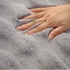 Stoelhoezen 2023 Dikke pluche bankafdekking universele niet-slip mat winter warme zachte handdoek bankkussen voor woonkamer huis