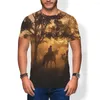 Herr t-skjortor Dead Redemption 2 plaggskläder t-shirt casual kvinnor t-shirt tryck tjej skjorta toppar harajuku pojkar tröjor