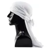 Casquettes de luxe Spandex Durag Summer Cooling Unisex Longtail Hiphap Fashion Head Wrap