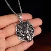 Anhänger Halsketten YADA Fashion Wolf Shaped PresentsNecklace Für Männer Frauen Schmuck Edelstahl Legierung Gothic Halskette Geschenke SE210094