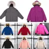 Enfants Designer Down Manteau Veste d'hiver Garçon Fille Vêtements de bébé Vestes avec badge épais vêtements d'extérieur chauds manteaux enfants Parkas mode classique Parka s