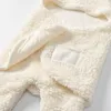 Couvertures Emmailloter Né Bébé Mignon Coton Recevoir Blanc Dormir Multi-usage Grande Couche Couverture Infant Wrap Hiver Garçon Fille Swaddle