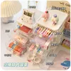 Opbergboxen Stationery Box Desktop Student Ins Lade Pen Kast Kantoor Tape Haaraccessoires Kawaii Sundries Organizer