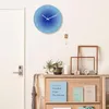 벽 시계 A63I 12 인치 북유럽 시계 3D 인서 매달려 조용한 단순한 창조적 인 패션 홈 거실 장식