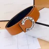 Women's Fashion New Product Design Letter Buckle Pearl Inlaid Matching Multi-color Double-sided with Colorful Casual Jeans Dress Belt Width 3.3cm