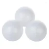 Christmas Decorations Big Deal 10 X 7cm Polystyrene Ball Sphere Ornament Decoration White