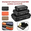 Storage Boxes L/S Size Outdoor Plastic Waterproof Airtight Survival Case Container Camping Travel Box