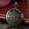 Pocket Watches L123 Roman Digital Mechanical Watch Antique Necklace Exquisite