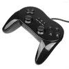 Spelkontroller högkvalitativa gamepads klassisk controller med grepp joypad gamepad plast svart vit konsol