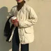 Frauengrabenmäntel 2023 Frauen Dicke Winterjacke Mantel Lose für Frauen Korea Stil Oberbekleidung Weibliche Casaco feminino Parkas K1142