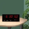 Väggklockor stor skärm digital klocka med datumvecka för gymnastiklager