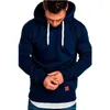 Men's Hoodies Sweatshirt Sweatershirt Autumn Winter Hooded Top Blouse Men Mens