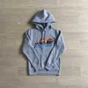 Trapstar Shooters Hooded Herr Kvinna Tiger Handduk Broderi Pullover Högkvalitativ Fleece Sweatshirts Streetwear Hoodie