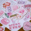 Opakowanie prezentów 50pcs/dekoracja pudełka etykieta scrapbooking fajna urocza wielofunkcja pamiętnika