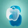 Förvaringslådor Denture Bath Box Case Dental False Teeth With Hanging Net Container Plastic Artificial Tooth Organizer Care