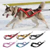 Dog Collars Reflective Sled Harness Pet Weight Pulling Sledding For Large Dogs Mushing X Back Harnesses Skijoring Scootering