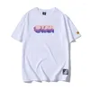 T-shirts pour hommes Hip-hop Street Fashion Summer Col rond T-shirt Homme Loose Oversize Short Sleeve Tee