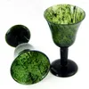 Copas de vino 30ML Mandarin Duck Jade Black Luminous Cup Goblet con vidrio Mini Noctilucous Alcohol