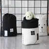 Storage Bags Small House Kids Toy Bag Drawstring Organizer Baby Toys Collection Children Room Organizers Pouch