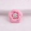 Dekoratif Çiçek Çelenkler 10pc Yapay Dikişli Yan Kenar Çiçek Kıyafet Korsage Ayakkabı Aksesuarları Camellia Saç Montajı
