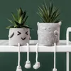 Decoratieve bloemen kransen kunstmatige mini potplant nep planten simulatie groen bonsai voor cake shop badkamer balkon home decor