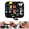 Watch Repair Kits 151 Pieces Tool Kit With Carrying Bag Clock Opener Back Remover For Battery Replacement Watchmaker