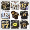 Kolej Beyzbol Erkekler NCAA Wyoming Kovboy 17 Josh Allen College Futbol Formaları Stitcehd Kahverengi Beyaz Boyut S-3XL