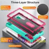 Pour Samsung Galaxy S23 Ultra Case 3in1 Heavy Duty Antichoc Robuste Housse de protection avec béquille