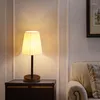 Table Lamps Nordic Light Crystal Lamp Retro Warm Marriage Adjustable Simple Bedroom Bedside Decoration Cloth Switching