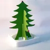 Juldekorationer Upplysning attraktiv kontrastfärger Träd blommande leksaksvetenskap blomma engångs