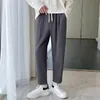 Pantaloni da uomo Colori Matita a nove punte Primavera ed estate Allentato Harem casual Per la moda Solid Slim Fit TrendMen's Naom22