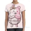 Camisetas masculinas Monomi Splash Art Men T-shirt Mulheres por toda a moda impressa Camisa de menina Tops Tees Tshirts de manga curta