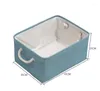 Storage Boxes Cotton Linen Folding Baskets Kids Toys Organizer Clothes And Sundries Box Cabinet Bag Laundry Basket