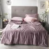 Blankets Silky Washed Silk Summer Blanket Soft Embroidered Bed Plaid For Home Luxury Decorative Stitch Bedspread On The