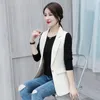 Gilet da donna Donna Classic Casual Fashion Gilet Gilet Donna Elegante Suit Office Ladies Giacche senza maniche Slim Gilet Outwear G581