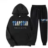 Tracksuit Trapstar Brand Printed Sportswear Men 26 färger varma två stycken Set Loose Hoodie Sweatshirt Pants Jogging